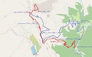 02 Mappa anello Ca-Passo S. Marco-Cima Villa salendo da Via Priula 